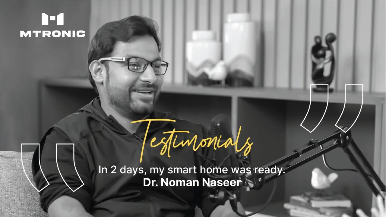 Dr. Noman Naseer Testimonial Video Thumbnail